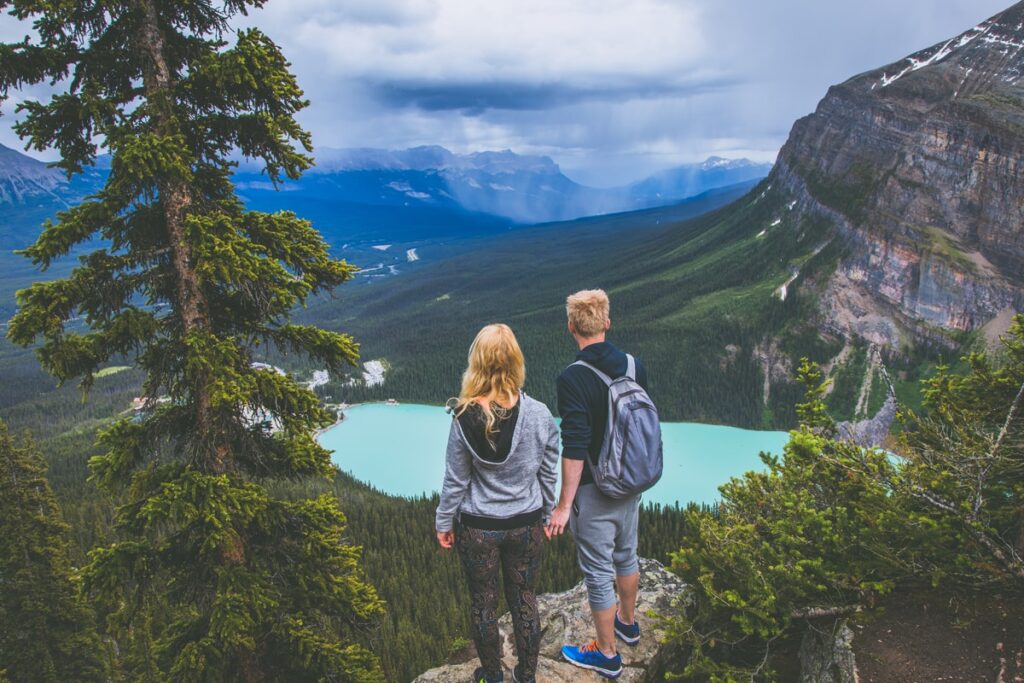 Výhled na Lake Louise