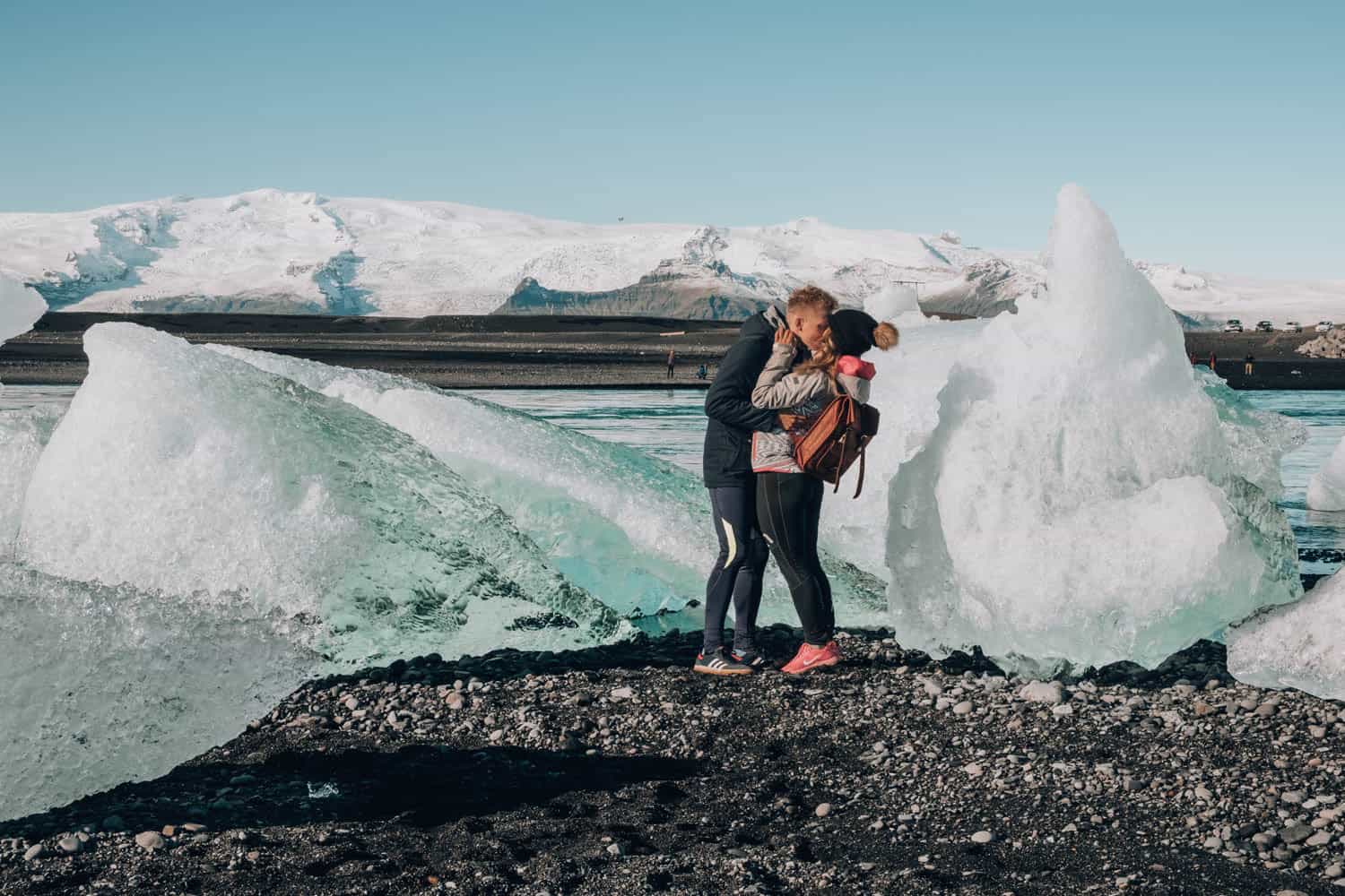 Ľadovcové jazero na Islande