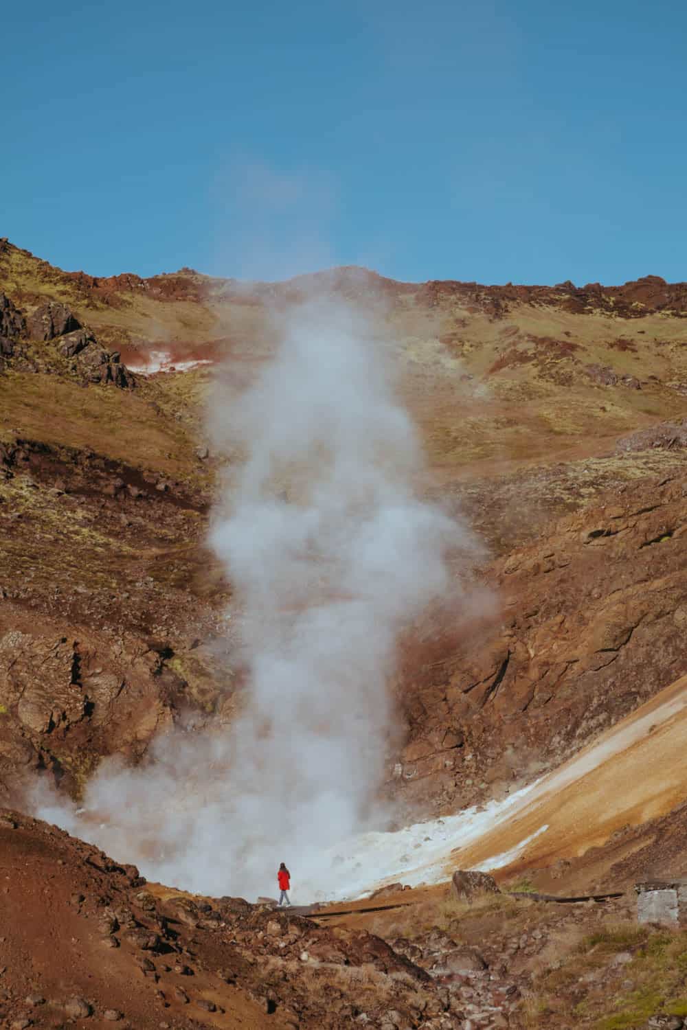 Geothermal area Krýsuvík