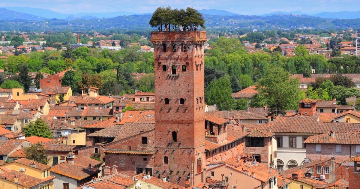 Toskánské město Lucca