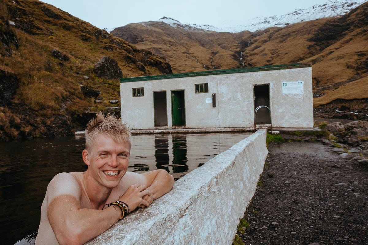 A thermal lake every day: our motto in Iceland