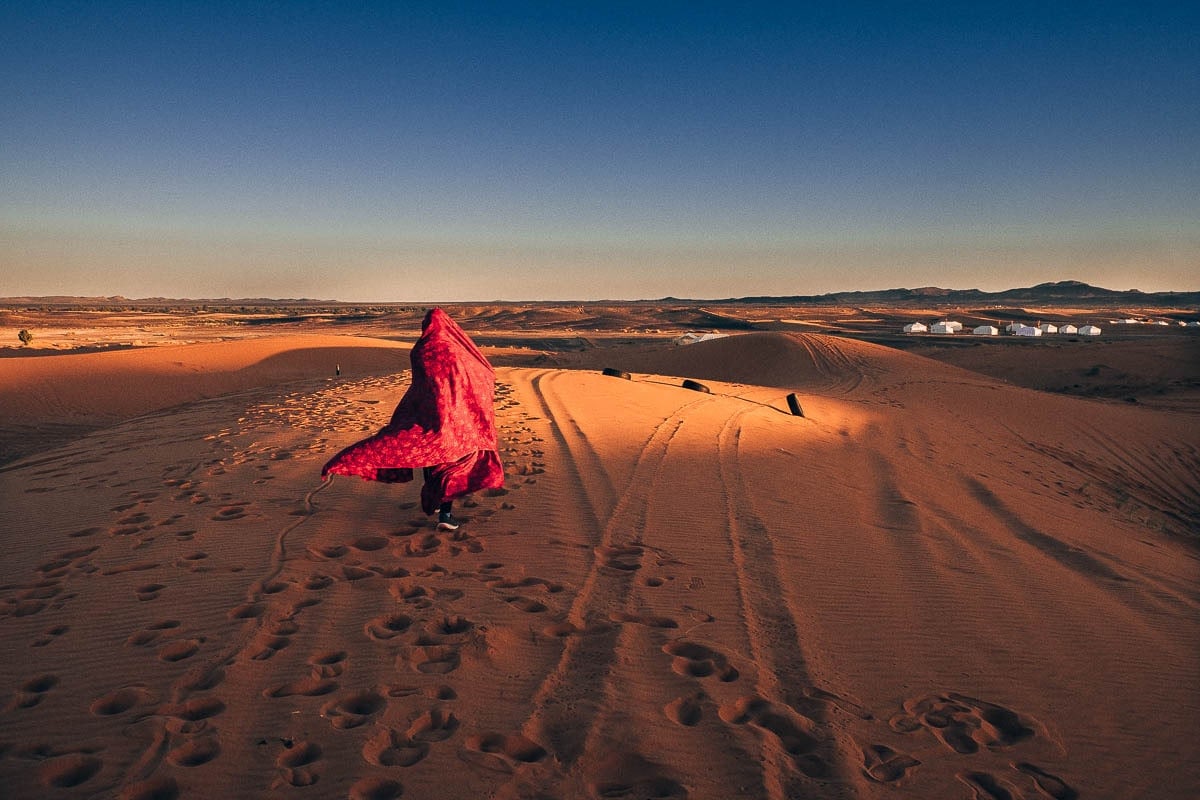 You don't have to cover up in Morocco, but don't draw unnecessary attention to yourself.