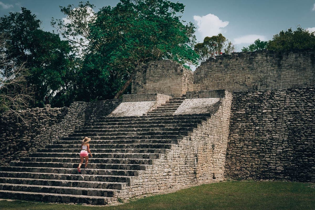 Mayan ruins of Kohunlich