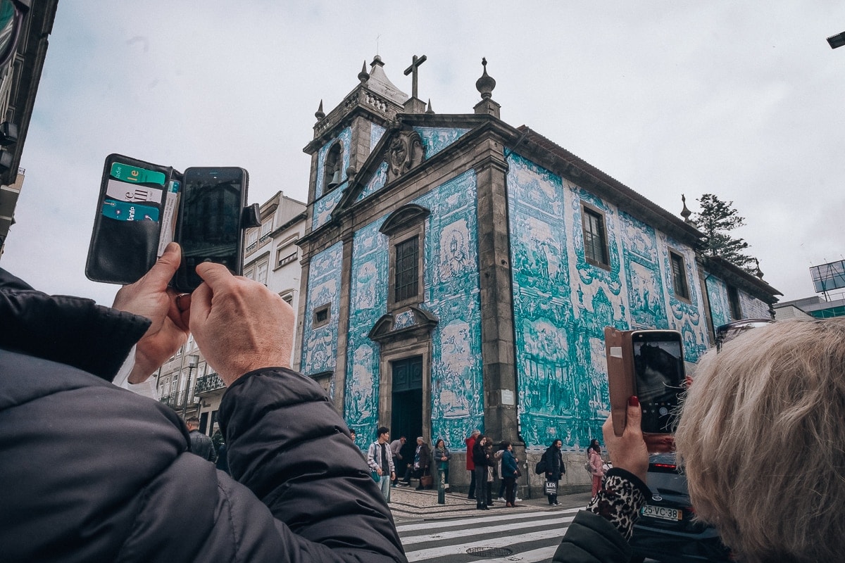 Porto: zwiedzanie kościoła Capillas de las Almos w Porto