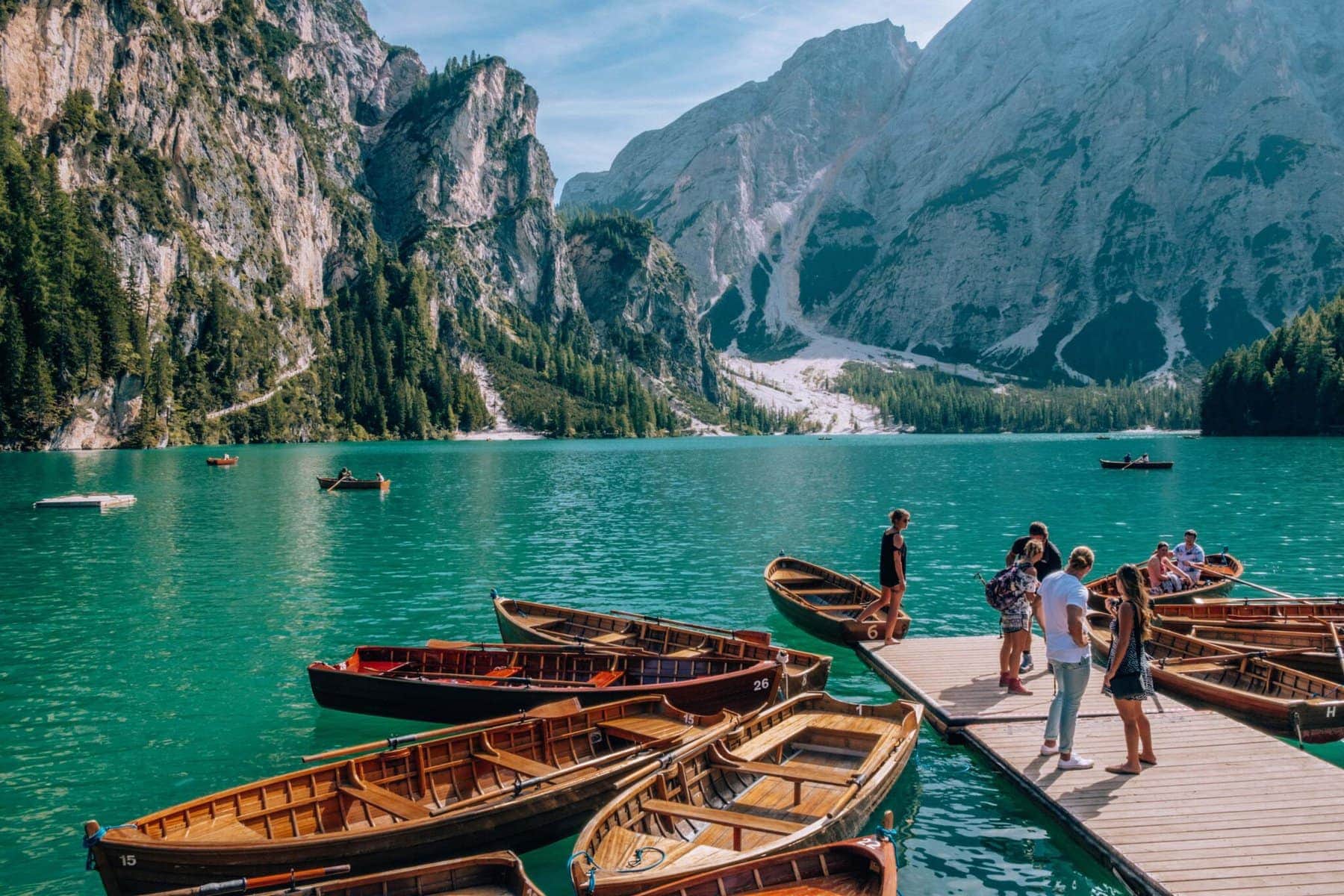 The most beautiful lake in Italy: the Lago di Brais