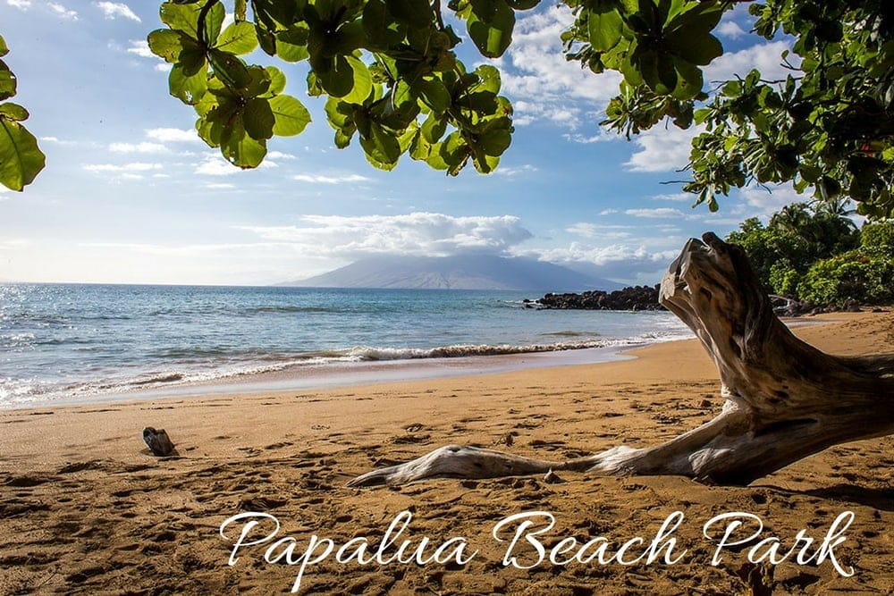 kempování na Havaji: papalua beach park hawaii maui