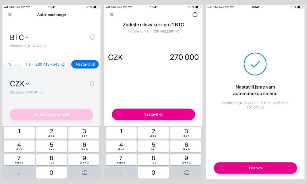 Automatic conversions to Revolut