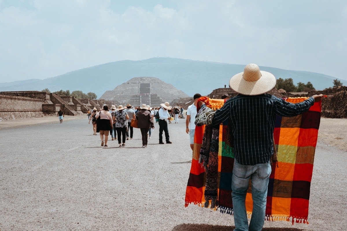Predajcovia tretiek, Teotihuacán