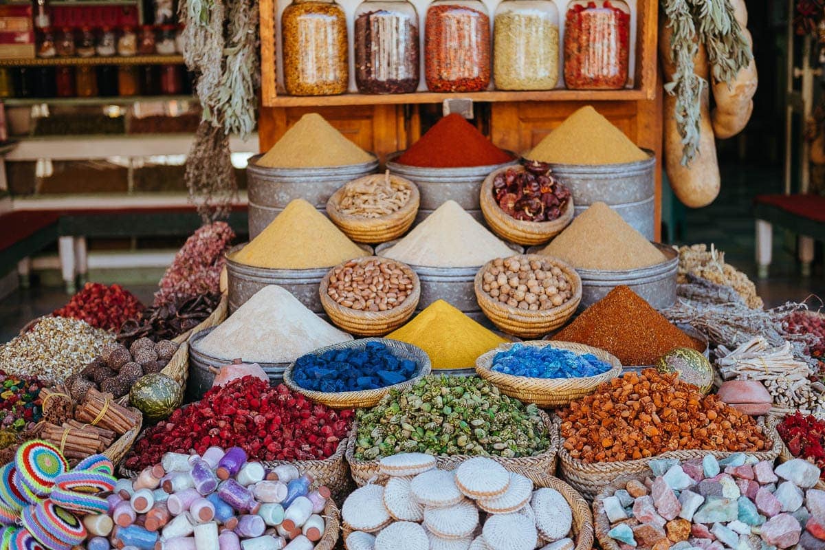 Trhy v Marrákeši