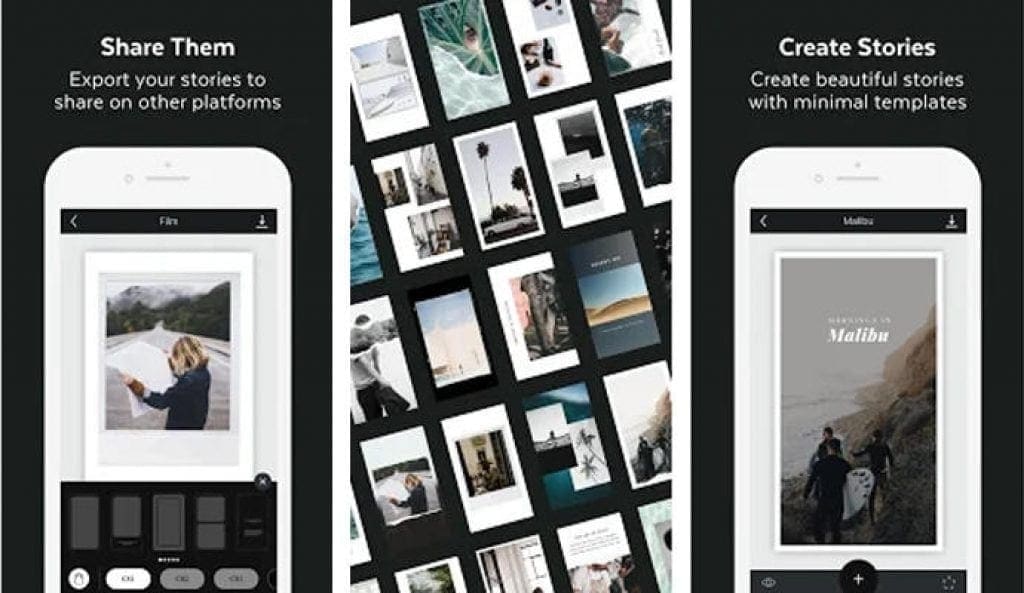 Unfold - app for creating stories